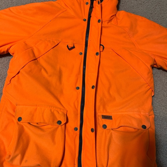 Youth XL Woolrich Blaze Orange Hunting Jacket –Outdoor Guide Collection –Vintage - Picture 8 of 16